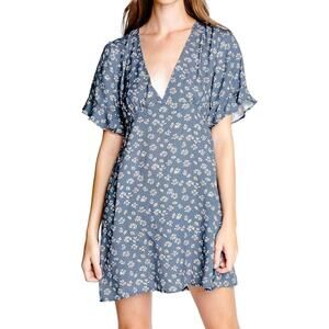 NEW MONTE sandy mini dress in primrose